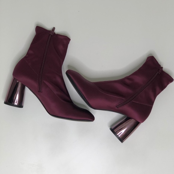 Free People Spectrum Sock Boots Mirror Heel NWOB - Picture 5 of 7